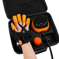 Gant de rééducation robotique chauffant intelligent pour la main, entraîneur de doigts avec contrôle réglable de la vitesse, de la force et du temps, masseur bien-être à domicile