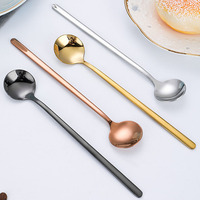 Cuillères à glace, à thé et à café en acier inoxydable de qualité supérieure pour cadeaux de mariage, pour tasses à café