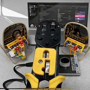 E-Z Type Pass Through RJ45 Ethernet <strong>Network</strong> Set Plug Use Multi-Modular Crimping <strong>Tool</strong> - Product Image 4