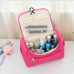 Travel <strong>Wash</strong> <strong>Bag</strong> Waterproof Zip Organizer Hanging Cosmetic Makeup Shower With Large <strong>Compartment</strong> - Product Image 5