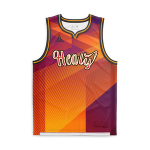 Maillot de basket Healy pour hommes et femmes, sans manches, col en V, respirant, en mesh, vêtements de sport, uniforme d'équipe d'été, impression sublimée, taille adulte - Product Image 1