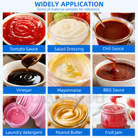 Machine d'emballage verticale automatique en acier inoxydable pour sachets de pâte de tomate, de ketchup et de sauce, idéale pour les restaurants