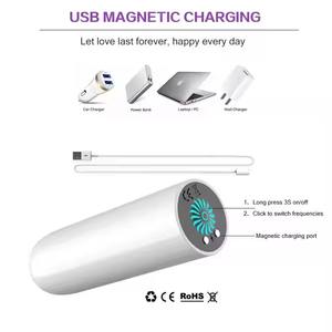 10-Frequenz Mini Bullet Vaginalvibrator Ultra-Leiser Tragbarer Vibrationsmassager Vibrator Springendes Ei für Frauen - Product Image 5