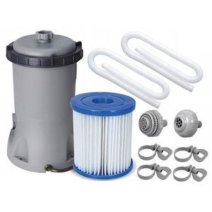 Pompe de filtration de sable pour piscine à haut débit, 5678 litres par heure, pour grandes piscines - Product Image 1