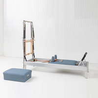 ONEMAX Ensemble d'entraînement de yoga cinq pièces : Barrel Wunda, Chaise Wunda, Lit de Pilates, Reformer Cadillac en érable, certifié CE