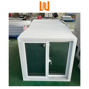 factory new high security sliding window small size horizontal plastic window double glazing basement window pvc windows