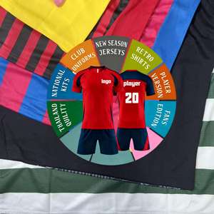 قمصان كرة قدم نسائية رخيصة من مصنع مباشر، قمصان نادي برازيلي كلاسيكية مخصصة للمنتخب البرازيلي - Product Image 5