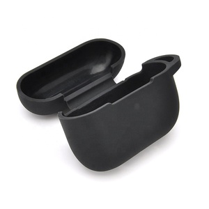 Échantillon gratuit OEM Anti-chute de Silicone <span class=keywords><strong>airpods</strong></span> pro étui de protection couverture avec logo gravure - Product Image 1