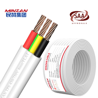 AS/NZS Standard 1,5mm 2,5mm flaches TPS-Kabel 100M/Rolle mit PVC-Isolierung Neuseeland Elektrokabel Standard Wettbewerbs fähiger Preis