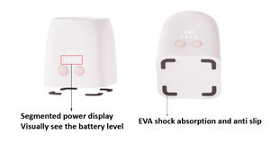 Chauffe-lait électrique et biberon en toute sécurité, efficace et fiable pour la chambre <span class=keywords><strong>de</strong></span> bébé, utilisez-le en déplacement - Product Image 6