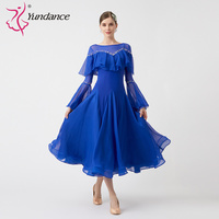 M-23060 personnalisé nouvelle robe de danse de salon standard international robes de danse de salon en soie perlée de haute qualité à vendre