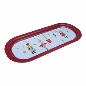 Evle <b>Enchanted</b> Christmas Collection Metal Rectangular Tray-160x350 mm - Product Image 2