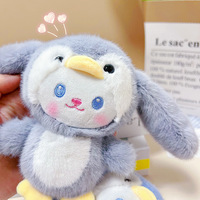 Vente en gros de jouets en peluche, pendentif de poupée en peluche mignonne, porte-clés en peluche, porte-clés