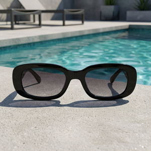 Lunettes de soleil Kinary UV400 Protection, monture intégrale rectangulaire, durables, unisexes, modernes, tendance, polarisées, élégantes, pour l'extérieur, été 2024 - Product Image 3