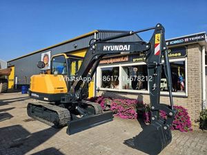 Excavatrice sur chenilles Hyundai HX60 neuve ou d'occasion, hydraulique, à bas prix, modèle moderne HX60 - Product Image 3