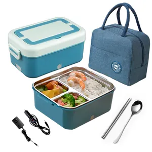 Battery Food Portable Warmer Kids Heater Electric Lunch Box Battery Heated Lunch Box With Battery