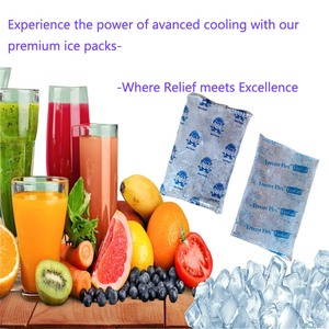 Tái Sử Dụng Đóng Băng Lạnh Gel Ice Gói Biểu Tượng Tùy Chỉnh In Thân Thiện Với Môi Túi Làm Mát Thực Phẩm Giao Hàng Vận Chuyển Thực Phẩm Tươi sống Nước Đá Gói - Product Image 3