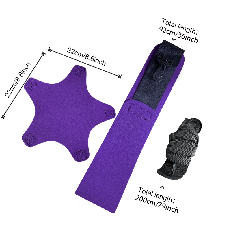 Purple pentagonal-19104cm-100g
