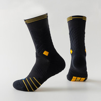 Chaussettes de sport professionnelles pour jeunes athlètes de basketball, épaisses et rembourrées, pour l'extérieur