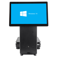 Báscula TPV RUINAI RN-C Negra con Pantalla Táctil, Impresora Integrada, IA Capacitiva, Wi-Fi 6, Doble Sistema Operativo (Android/Windows) 1366x768