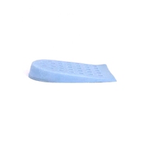 Semelles orthopédiques en latex pour talon, soulagement de l'épine calcanéenne, ajustement personnalisé, couleur transparente, unisexe, soins des pieds, orthèses 7-15