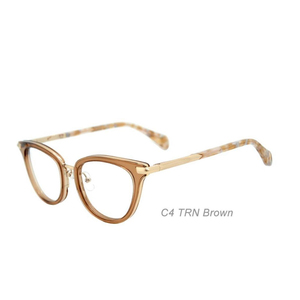 ST1016 <span class=keywords><strong>2025</strong></span> mới nhất thời trang Cat Eye khung quang dày Acetate khung quang bán buôn nhà sản xuất vuông kính quang học - Product Image 5