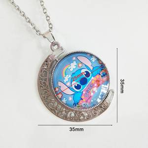 Diferentes estilos Dragon DBZ Goku <span class=keywords><strong>Berserk</strong></span> Pretty Soldier Sailor Moon dibujos animados doble cara rotación aleación Anime collar - Product Image 5