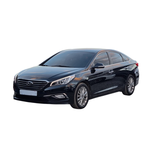 Voiture d'occasion coréenne noire 2015, berline de taille moyenne, essence, propre, abordable, avec caméra de navigation, pour l'exportation - Product Image 1