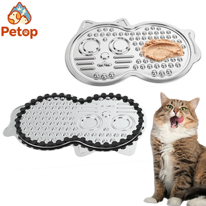 Nuovo Design Tappetino Portatile in Acciaio Inossidabile per Cani, Antiscivolo con Ventosa, Ecologico, per Alimentazione Lenta - Product Image 1