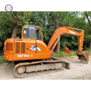 รถขุดไฮดรอลิกตีนตะขาบ Doosan มือสอง รุ่น DH70 DX60 DX200 DX225 DX340 เครื่องยนต์ปี 2018 น้ำหนัก 7 ตัน หลายรุ่น - Product Image 1