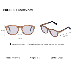 Gafas de Sol Unisex de Alta Calidad, Nueva Tendencia, Gafas de Madera de Zebra con Lentes TAC, Accesorios de Moda - Product Image 4
