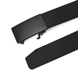 Cinturón táctico ajustable para hombre, lona con piel <span class=keywords><strong>de</strong></span> <span class=keywords><strong>vaca</strong></span>, hebilla automática <span class=keywords><strong>de</strong></span> aleación <span class=keywords><strong>de</strong></span> Metal, precio barato <span class=keywords><strong>de</strong></span> fabricación - Product Image 5
