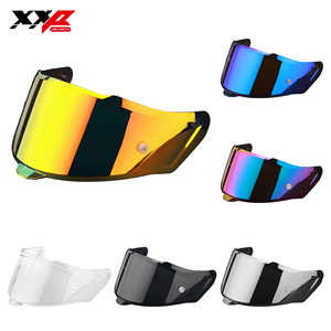 Visière de remplacement pour casque XXP Helmets VINDICATOR PC, taille unique, plusieurs options de couleurs pour casques de moto - Product Image 1