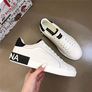 Zapatillas Deportivas Casuales para Hombre, Primavera, Blancas, Delgadas, Estilo Coreano, Diseño de Calavera, Modernas, Cómodas, de Piel Vacuna - Product Image 1