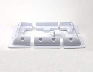 6 hoặc 7 cái <span class=keywords><strong>ABS</strong></span> panel năng lượng mặt trời nhựa trắng đen <span class=keywords><strong>ABS</strong></span> góc năng lượng mặt trời gắn Khung Bộ dụng cụ cho <span class=keywords><strong>RV</strong></span> - Product Image 2