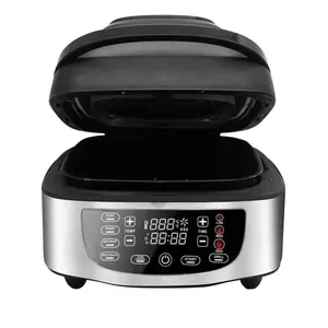 7L Elektro grill und Luft fritte use 1800W Luft fritte use mit Slow Cooker