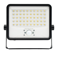 Reflector LED Solar para Exteriores, IP65, ABS, Control Remoto, Seguridad, Alcance de 10 Metros, Ángulo de Haz de 90°, Regulable, para Jardín, Garantía de 2 Años