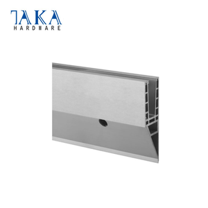 Main courante <span class=keywords><strong>en</strong></span> verre extérieur, fixation murale, base <span class=keywords><strong>en</strong></span> <span class=keywords><strong>aluminium</strong></span> <span class=keywords><strong>en</strong></span> forme de U, garde-corps d'escalier, <span class=keywords><strong>balustrade</strong></span> de villa, terrasse - Product Image 1