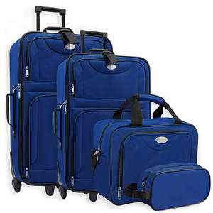 Commercio all'ingrosso Online a buon mercato bagaglio in tessuto morbido 4 pz Set cena peso leggero portare su valigia <span class=keywords><strong>da</strong></span> <span class=keywords><strong>viaggio</strong></span> Koffer Valise <span class=keywords><strong>Kit</strong></span> De Voyage - Product Image 1