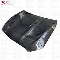 Couvercle de coffre moteur en fibre de carbone sèche SPC W206 pour Mercedes Classe C 2022+ et capot moteur en fibre de carbone préimprégnée pour Mercedes Classe C W206
