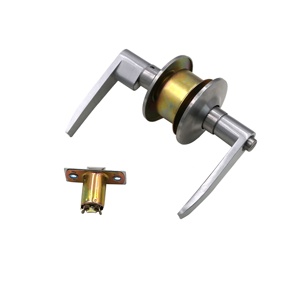 Modern Security Stainless Steel Interior Luxury <strong>Door</strong> Lever Large <strong>Door</strong> Handles Entrance With Lock Set and Keys - Product Image 5