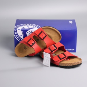 Sandalias <span class=keywords><strong>Arizona</strong></span> de Fábrica, Fabricante Mayorista, para Hombre y Mujer, con Soporte de Arco, de Corcho, Nuevas, de PVC y Cuero, Estilo Birkenstock - Product Image 1