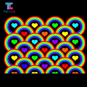 แผ่นอนิเมชั่นไฟ LED ปรับแต่งจังหวะดนตรีได้อุปกรณ์ตกแต่งด้วยเสียงแฟลชสีสันสดใส - Product Image 5