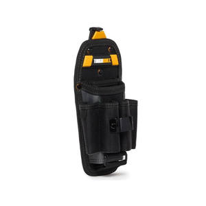 Bolsa de Herramientas Multifuncional para Técnicos, 6 Bolsillos con Cierre de Cremallera, Negra, Hecha de Poliéster Resistente - Product Image 3