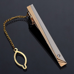 Gold and Silver Dual Color Tie <strong>Clip</strong> for Wedding Versatile <strong>Collar</strong> <strong>Clip</strong> for Men - Product Image 6