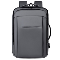 Mochila para Portátil de Gran Capacidad, Diseño Elegante, para Viajes Diarios de Negocios, con Puerto USB