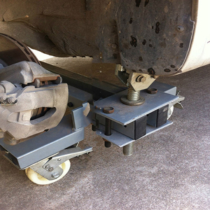Adjustable <strong>Engine</strong> Support Bar with Wheels Heavy-Duty Chassis Support <strong>Stand</strong> for Auto Repair - Product Image 2