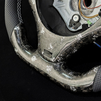 Volant en fibre de carbone forgé avec écran LED personnalisé pour BMW E92 E91 E93