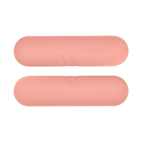 LADYGLOW Équipement de musculation personnalisé pour la gym Haltère en silicone rose de haute qualité Haltères en silicone Pilates pour femmes