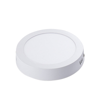 Panneau LED moderne monté en surface Eclairage de plafond économe en énergie Panneau lumineux LED carré 3000K 4000K 6W 12W 18W 24W